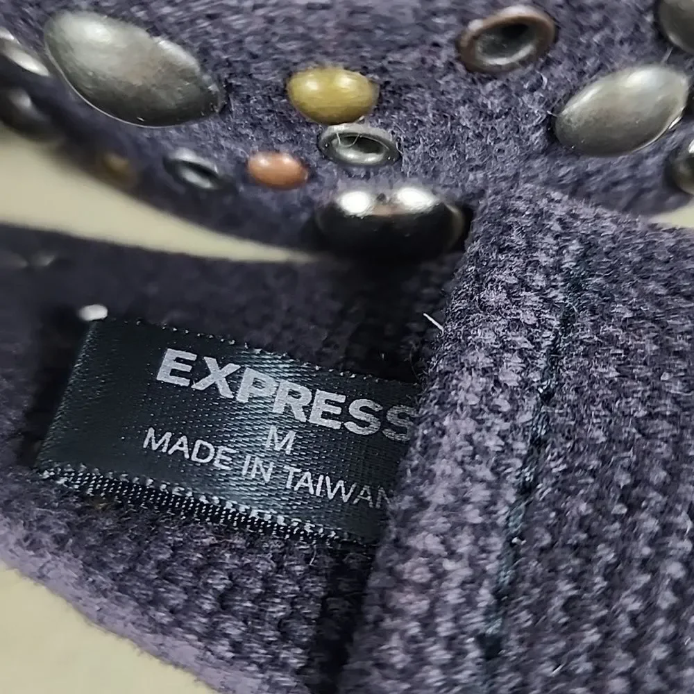 Vintage Grommet and Stud Size Medium EXPRESS Belt